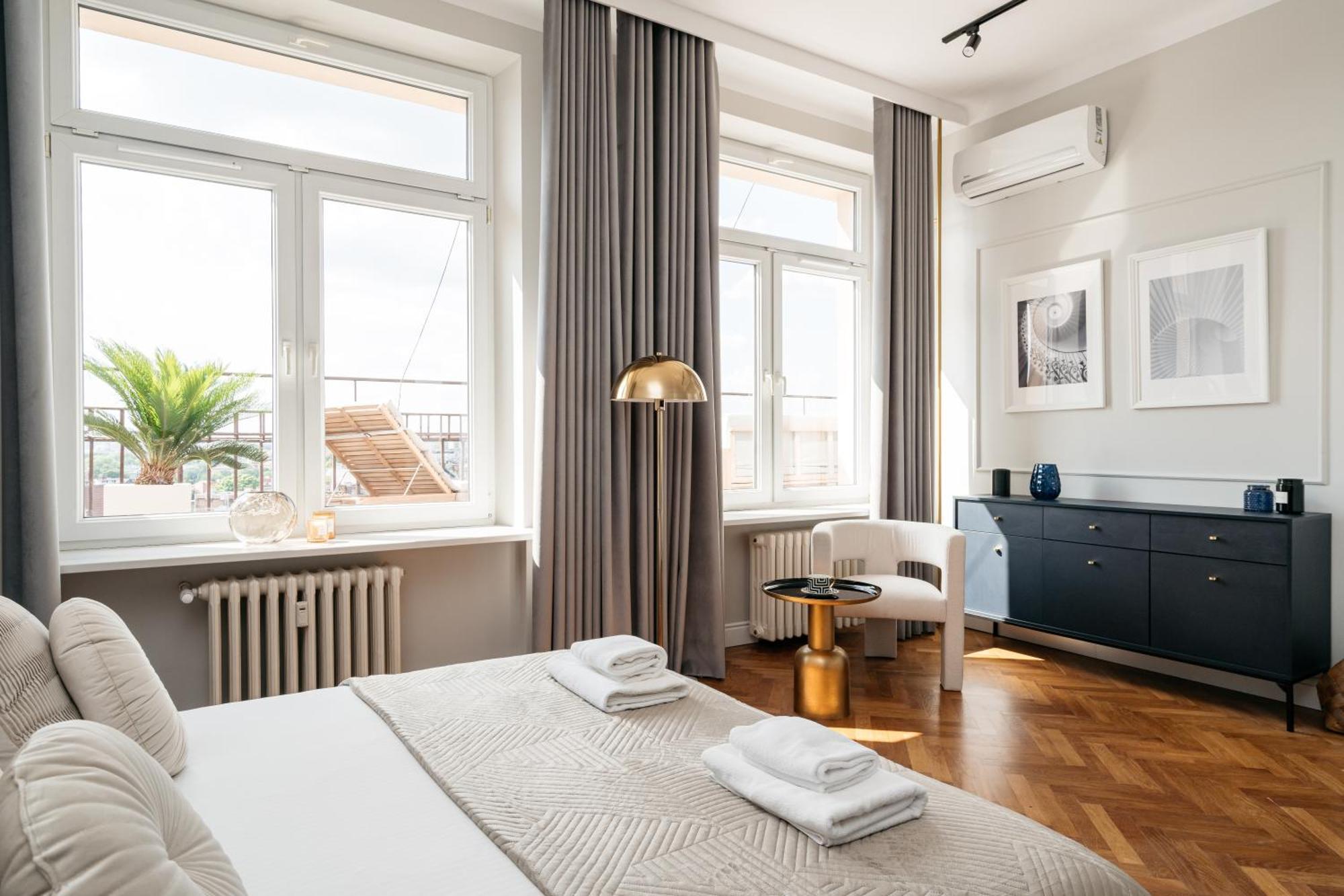 Penthouse Panorama - Loftaffair Appartement Krakau